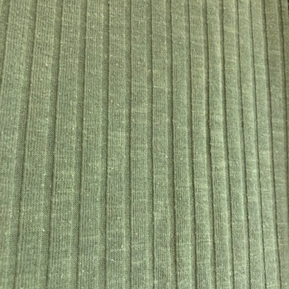 Kaki Green Ribbed Cami Top - Picture 4 of 4